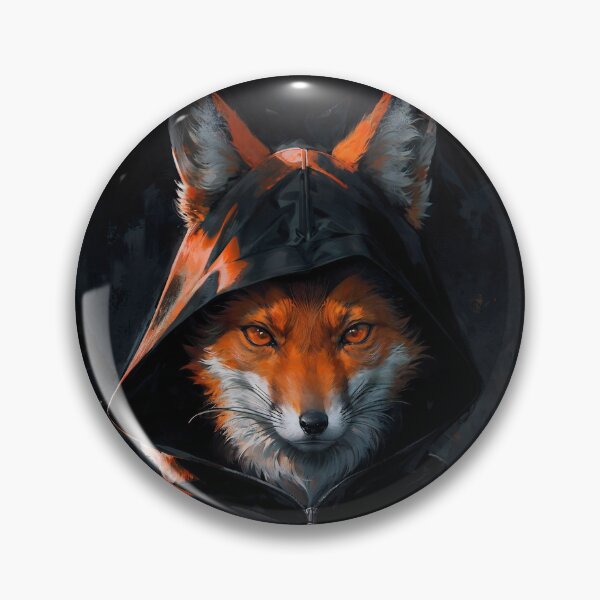 Item preview, The Hooded Fox designed and sold by FoxAI.