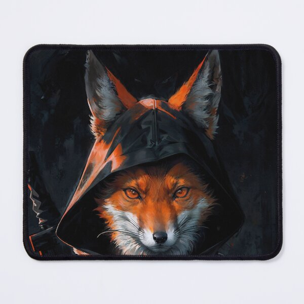 Item preview, The Hooded Fox designed and sold by FoxAI.
