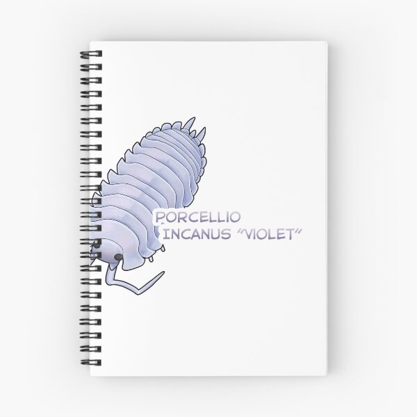 Item preview, Porcellio Incanus "Violet" name tag designed and sold by Pods-n-Pugs.