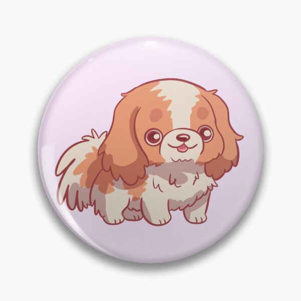 Item preview, Cute cartoon japanese chin dog  designed and sold by Yaragold.