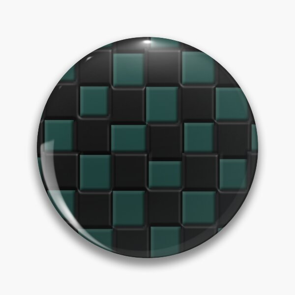 Item preview, Black and green square pattern. designed and sold by TenderSoar.