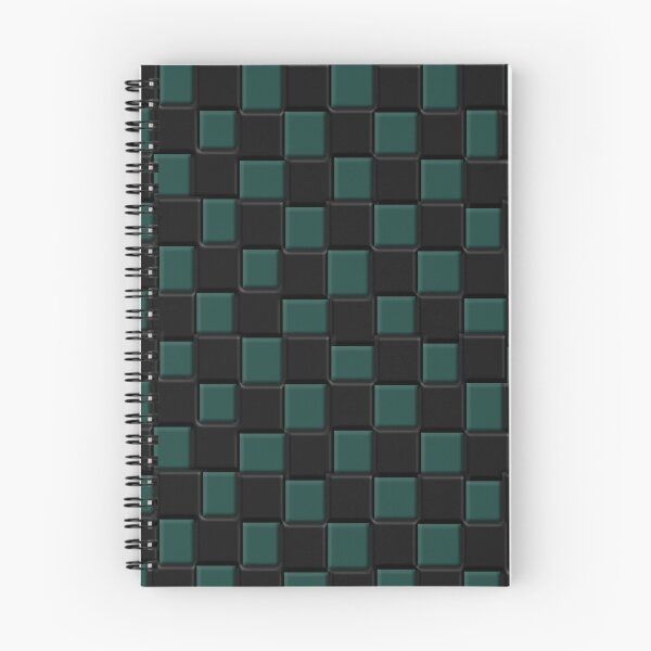 Item preview, Black and green square pattern. designed and sold by TenderSoar.