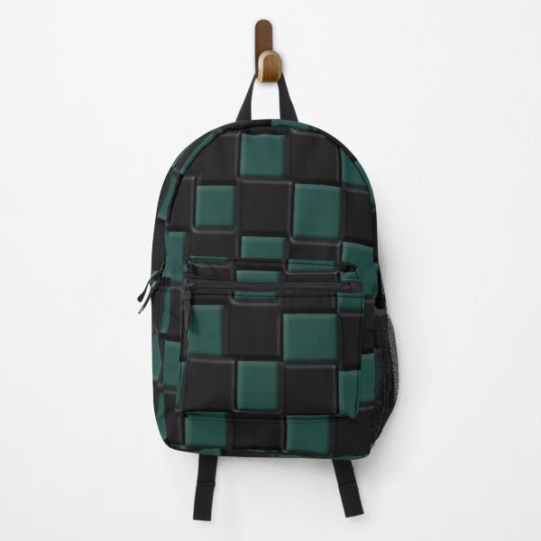 Item preview, Black and green square pattern. designed and sold by TenderSoar.