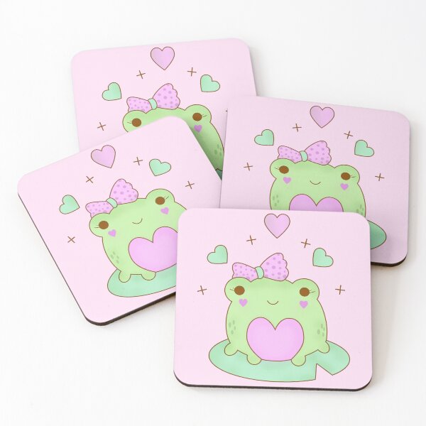 Item preview, Cute kawaii frog coquette aesthetic   designed and sold by yoshra.