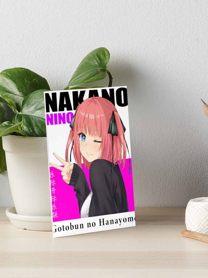 Cute Nino - 5 Toubun no Hanayome Art Board Print for Sale by Kami-Anime