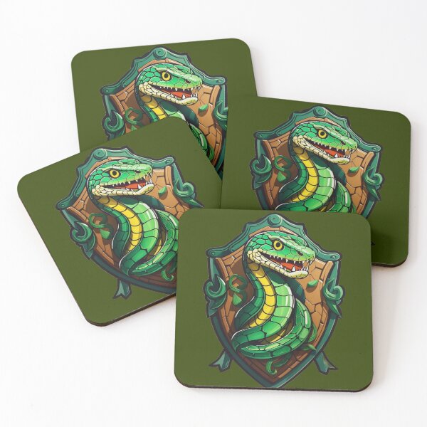 Item preview, Green Snake House Shield designed and sold by alchemyaes.