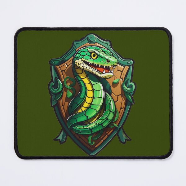 Item preview, Green Snake House Shield designed and sold by alchemyaes.