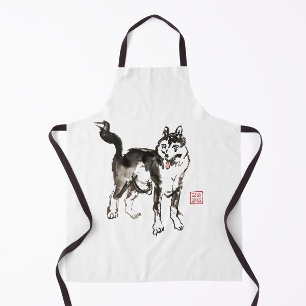 Item preview, Siberian Husky Sumie Painting designed and sold by joannahliu.