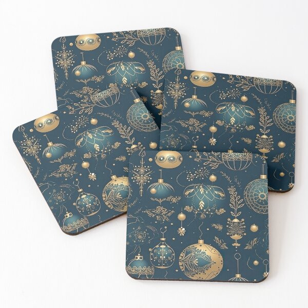Item preview, Wintery modern design with Christmas motifs designed and sold by Pflugart.