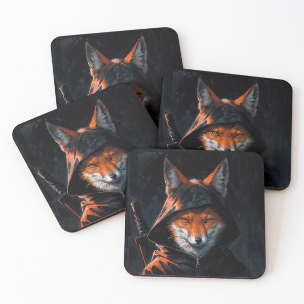 Item preview, The Hooded Fox designed and sold by FoxAI.