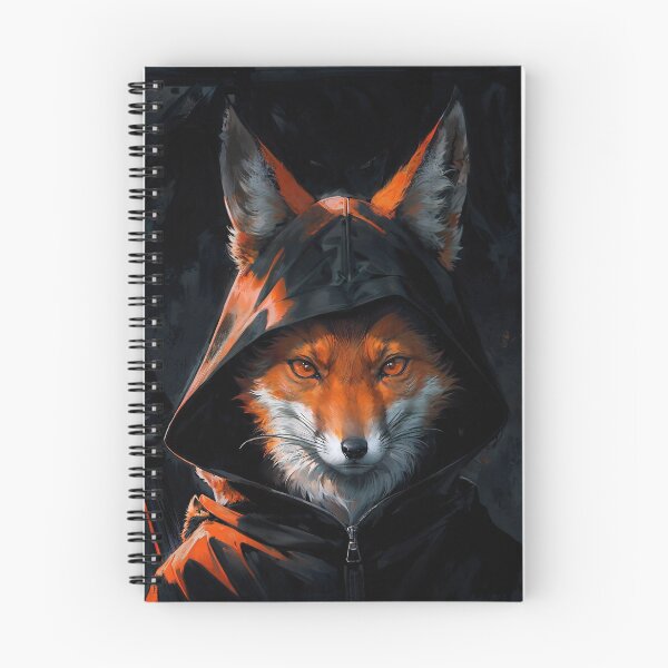 Item preview, The Hooded Fox designed and sold by FoxAI.