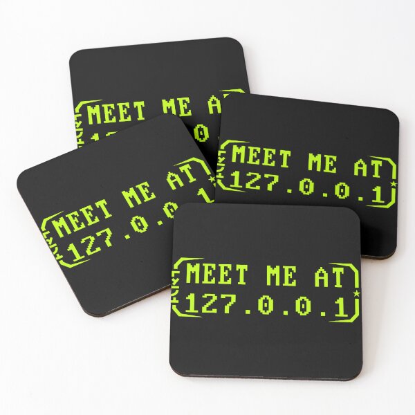 Item preview, Cyber Security - Meet Me at 127.0.0.1  - Localhost designed and sold by clubtee.