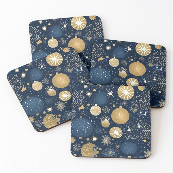 Item preview, Wintery modern design with Christmas motifs designed and sold by Pflugart.