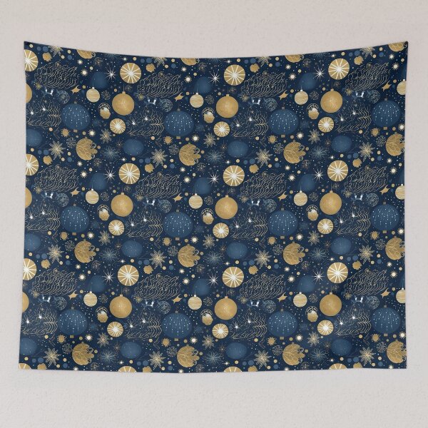 Item preview, Wintery modern design with Christmas motifs designed and sold by Pflugart.