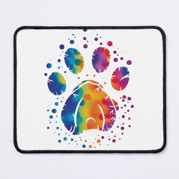 Item preview, Colorful Paws: The Rainbow Cat's Imprint designed and sold by EVA4designs.