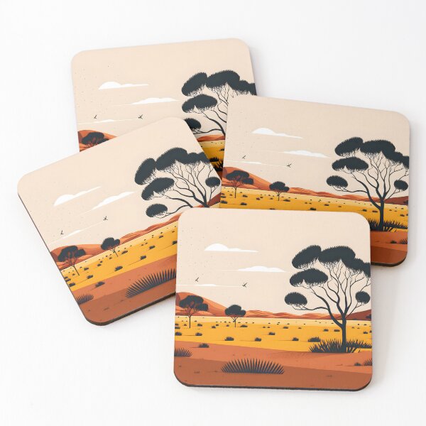 Item preview, Australia Landscape designed and sold by Art-Vortex-fr.