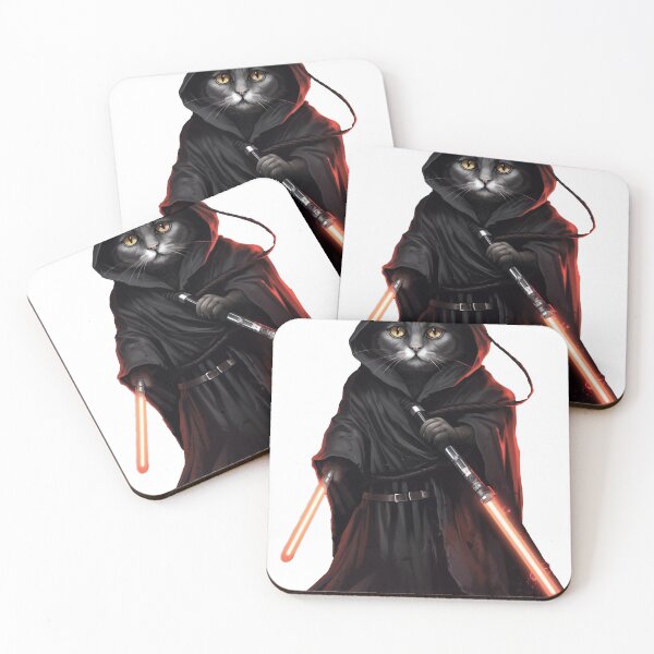 Item preview, Cat with Lightsaber designed and sold by Cybronauts.