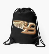 little creature with glowing red eyes had Drawstring Bag