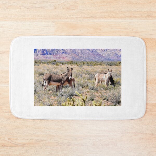 Item preview, Wild Burros at Red Rock Canyon designed and sold by Eleu Tabares.