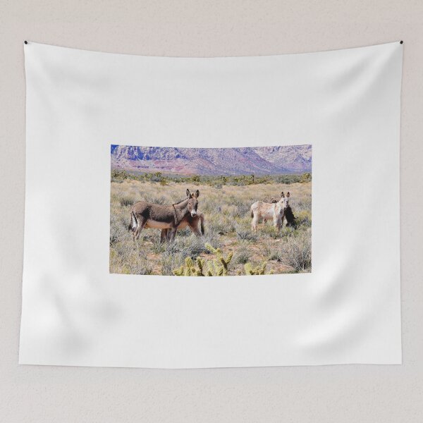 Item preview, Wild Burros at Red Rock Canyon designed and sold by Eleu Tabares.