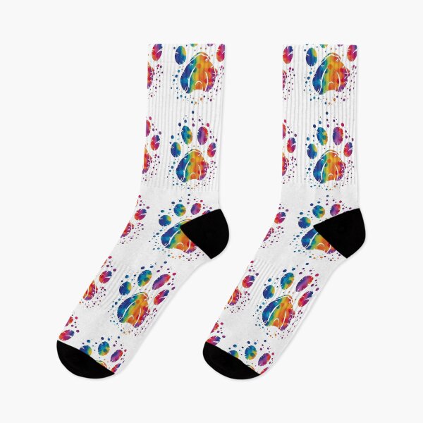 Item preview, Colorful Paws: The Rainbow Cat's Imprint designed and sold by EVA4designs.