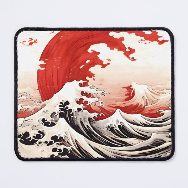 Item preview, Red/White Traditional Finger Waves designed and sold by dcrc.