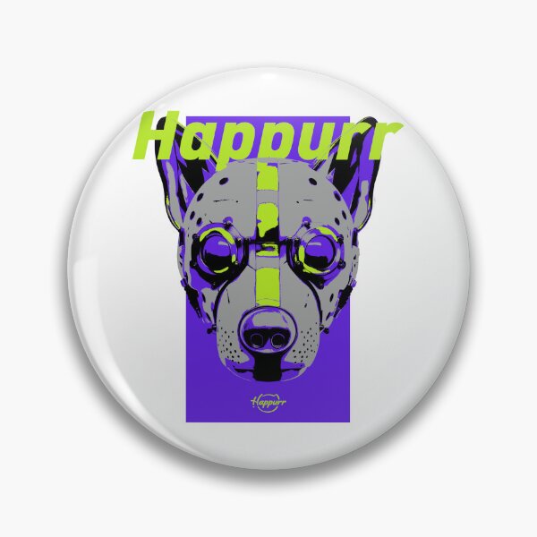 Item preview, Cyberpunk style, mechanical style, usa dog designed and sold by Happurr.