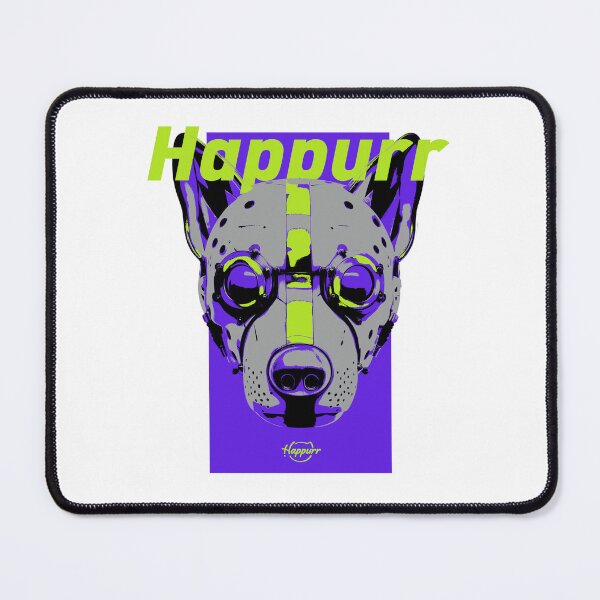 Item preview, Cyberpunk style, mechanical style, usa dog designed and sold by Happurr.