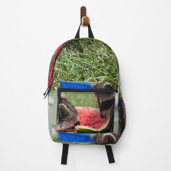 Item preview, Raccoons eating watermelon designed and sold by SurfeitShop.