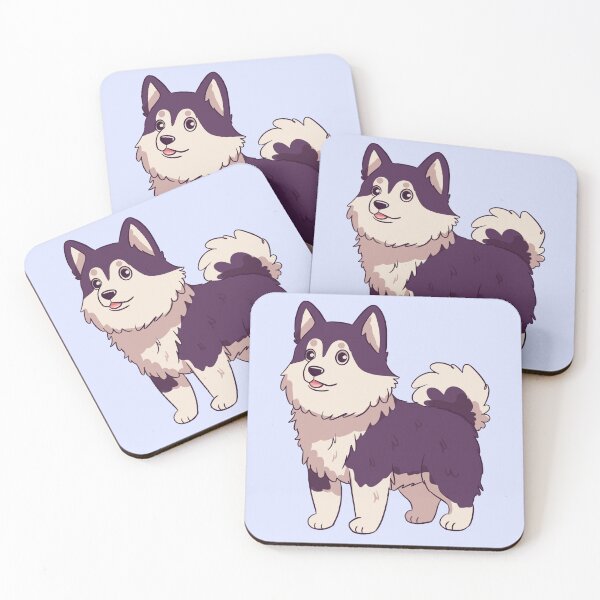 Aperçu de l'œuvre Chien malamute d'alaska de dessin animé mignon créée et vendue par Yaragold.