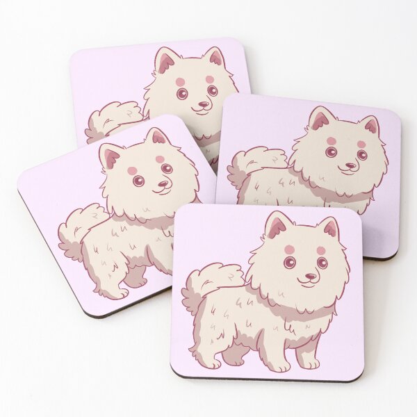 Item preview, Cute american eskimo dog  designed and sold by Yaragold.