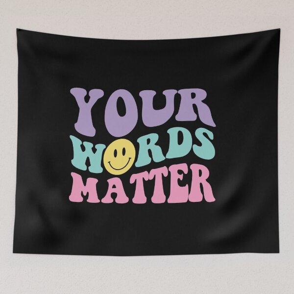 Item preview, Your Words Matter Shirt AAC SPED Teacher Inclusion Tshirt Neurodiversity Bcba Slp OT Teachers Gift Language Special Education Words Matter back to school gifts for teachers designed and sold by SouQ-Art.