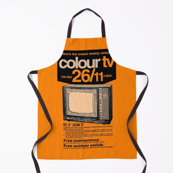 Item preview, COLOUR TV RENTAL - advert designed and sold by ThrowbackAds.