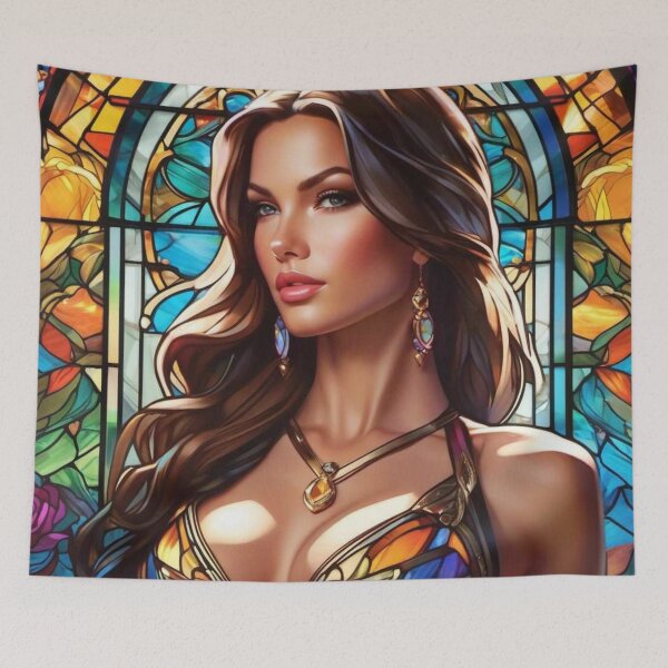 Item preview, Stained Glass Fashion Model 2 designed and sold by stevepmp.