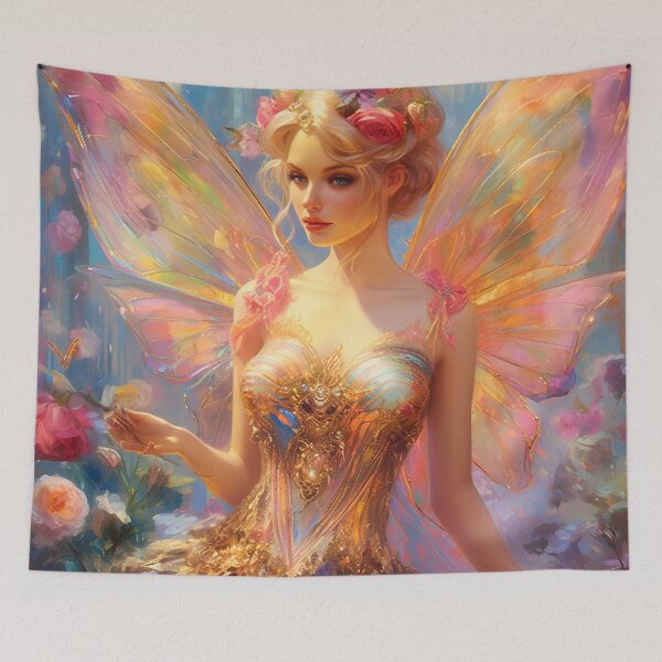Item preview, Floral Garden Fairy 6 designed and sold by Red Witch Art.