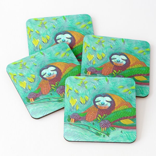 Item preview, Abstract Jungle Sloth v1 designed and sold by Douglas Walker.