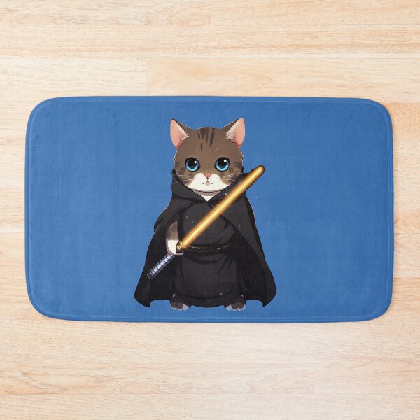 Item preview, Cat with Lightsaber designed and sold by Cybronauts.