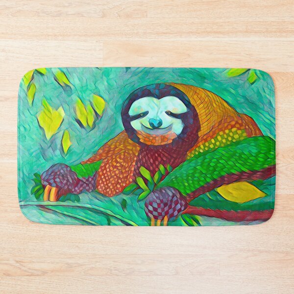 Item preview, Abstract Jungle Sloth v1 designed and sold by Douglas Walker.