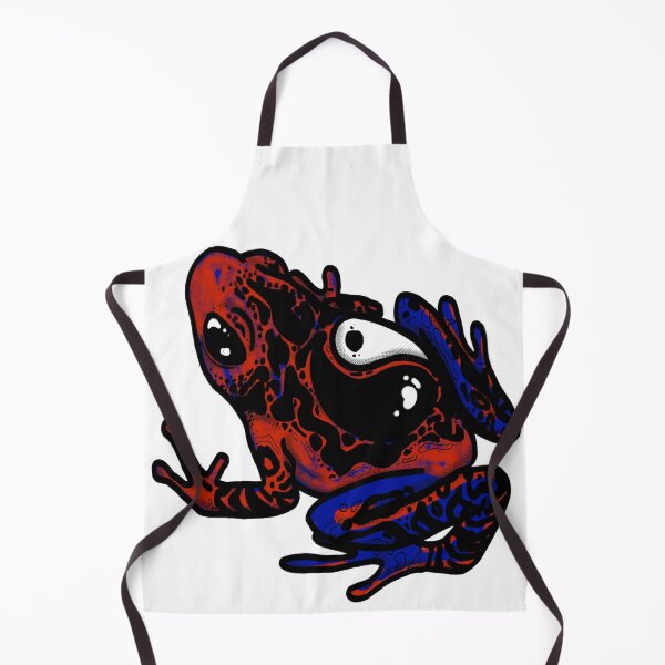 Item preview, Frog (red) designed and sold by Chia Wild Art.