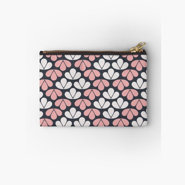Item preview, Motivo flores 70s rosa/blanco designed and sold by MyMaryDesign.