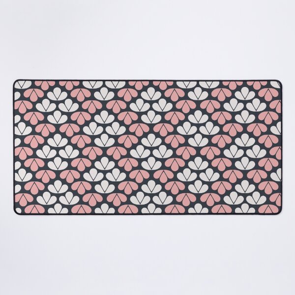 Item preview, Pattern flowers 70s pink/white designed and sold by MyMaryDesign.