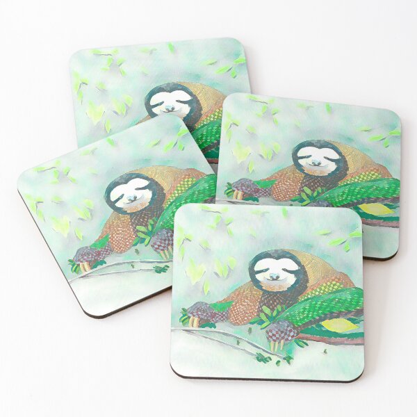 Item preview, Abstract Jungle Sloth v2 designed and sold by Douglas Walker.