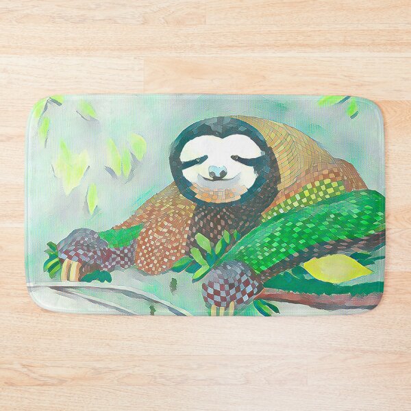 Item preview, Abstract Jungle Sloth v2 designed and sold by Douglas Walker.