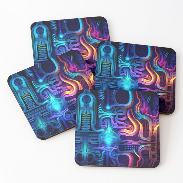 Item preview, "Synthetic Luminescence: Solarium Serenade" designed and sold by Art-Vortex-fr.