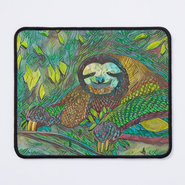 Item preview,  Abstract Jungle Sloth v3 designed and sold by Douglas Walker.