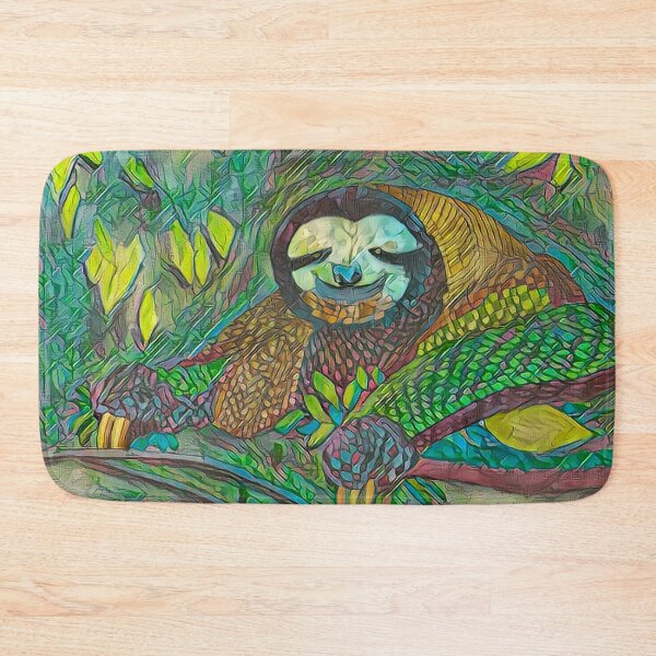 Item preview,  Abstract Jungle Sloth v3 designed and sold by Douglas Walker.