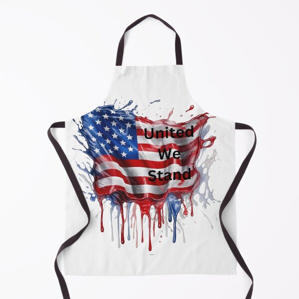 Item preview, United We Stand: Vibrant 3D American Flag T-Shirt designed and sold by Rebekkahsdesign.
