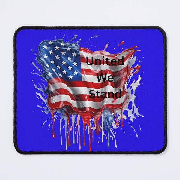 Item preview, United We Stand: Vibrant 3D American Flag T-Shirt designed and sold by Rebekkahsdesign.
