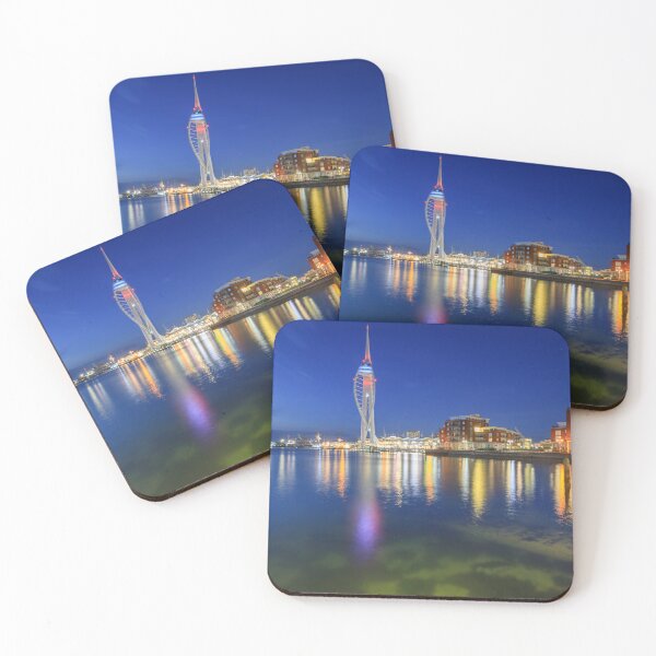 Item preview, Spinnaker Tower during twilight  designed and sold by bitm2007.