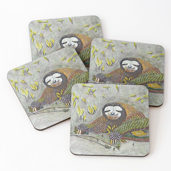 Item preview,  Abstract Jungle Sloth v4 designed and sold by Douglas Walker.